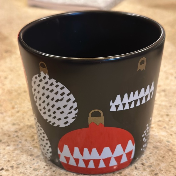 Starbucks Coffee Co. Christmas Ornament Black, Red, White 14 Oz. Cup Mug ~ 2016 - Picture 1 of 15